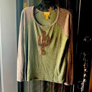 Wrangler Cactus Sweater Size L